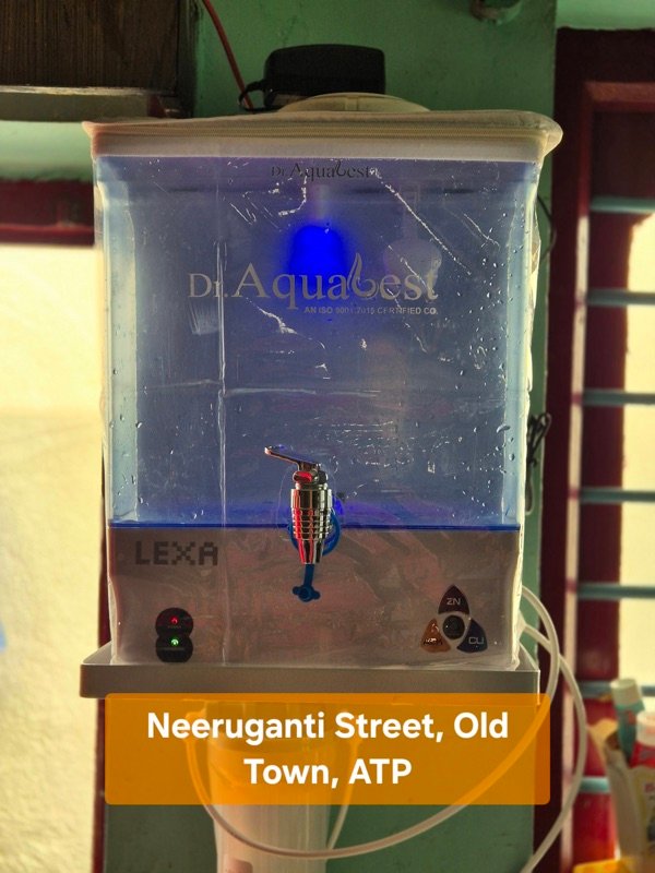 Water Purifier Installation in Anantapur 8
